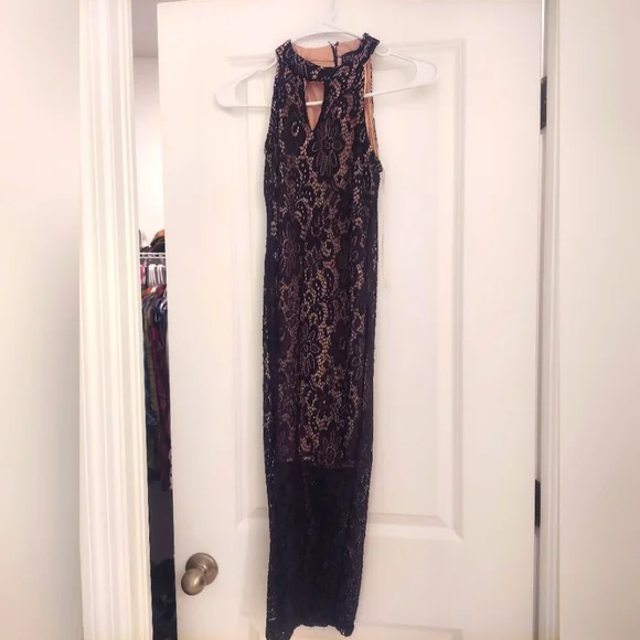 Dresses | Long Black And Tan Dress By Love | Poshmark Dresses | Long Black And Tan Dress By Love | Poshmark